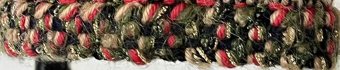A length of the jacket's braid