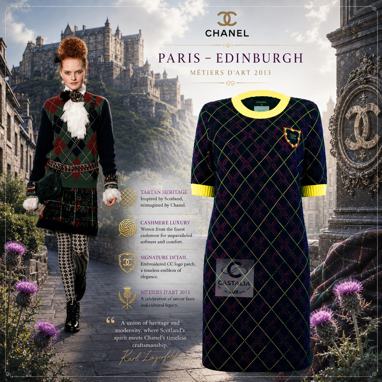 Edinburgh yellow cashmere patch dress crop002 present copy.JPG