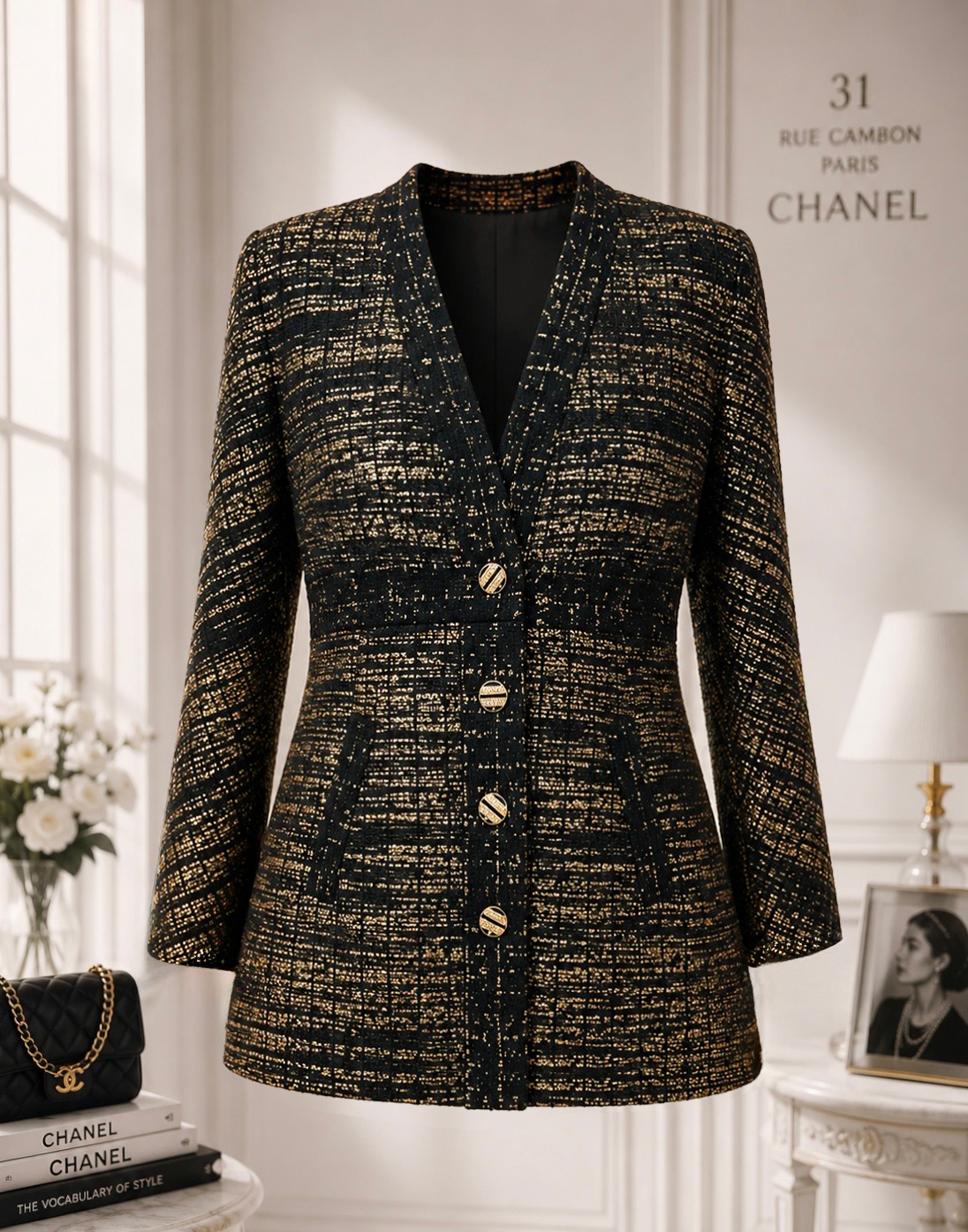 Egypt black gold tweed jacket crop0111.jpg