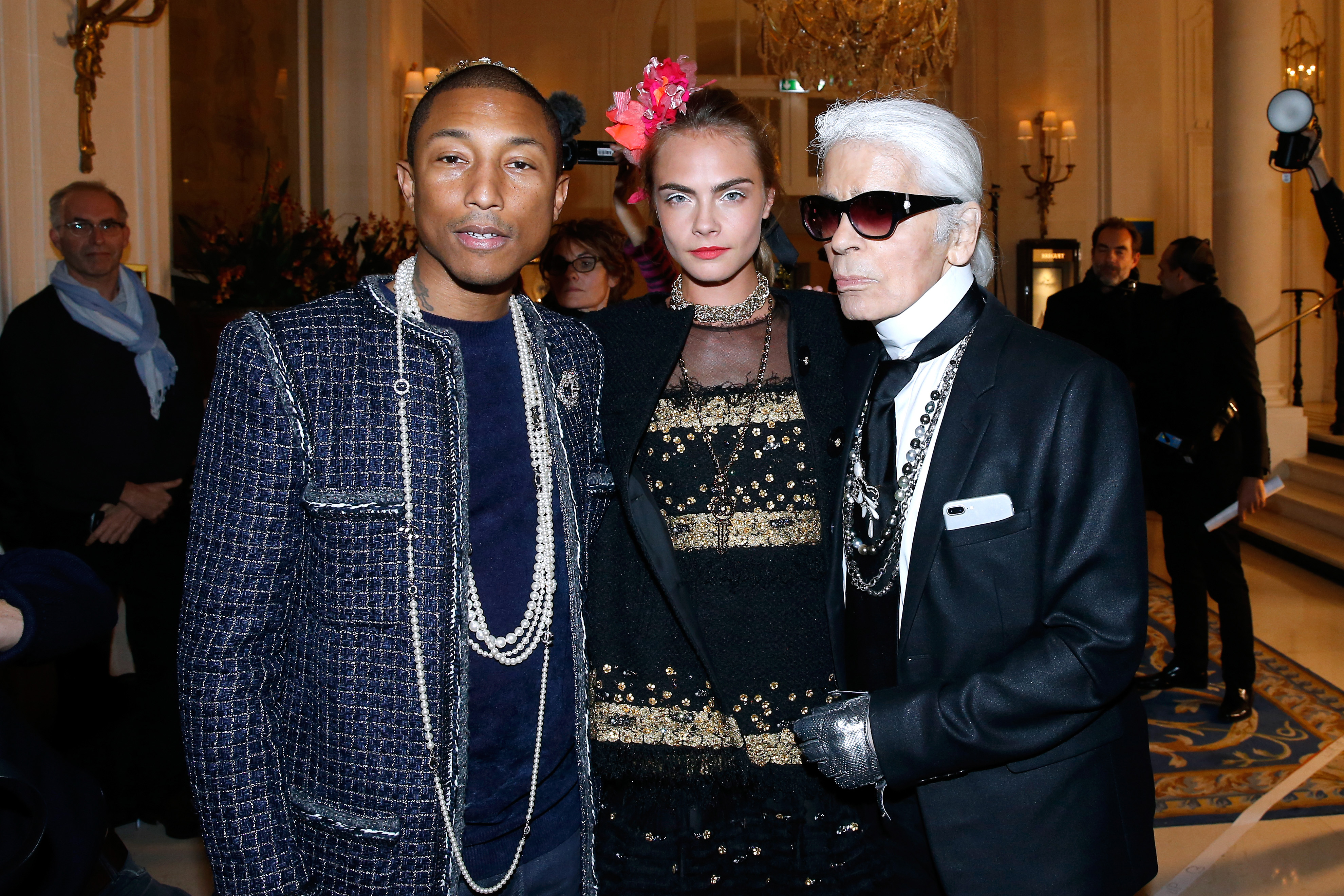 chanel Cosmopolite pharrell blue tweed coat cel5.JPG