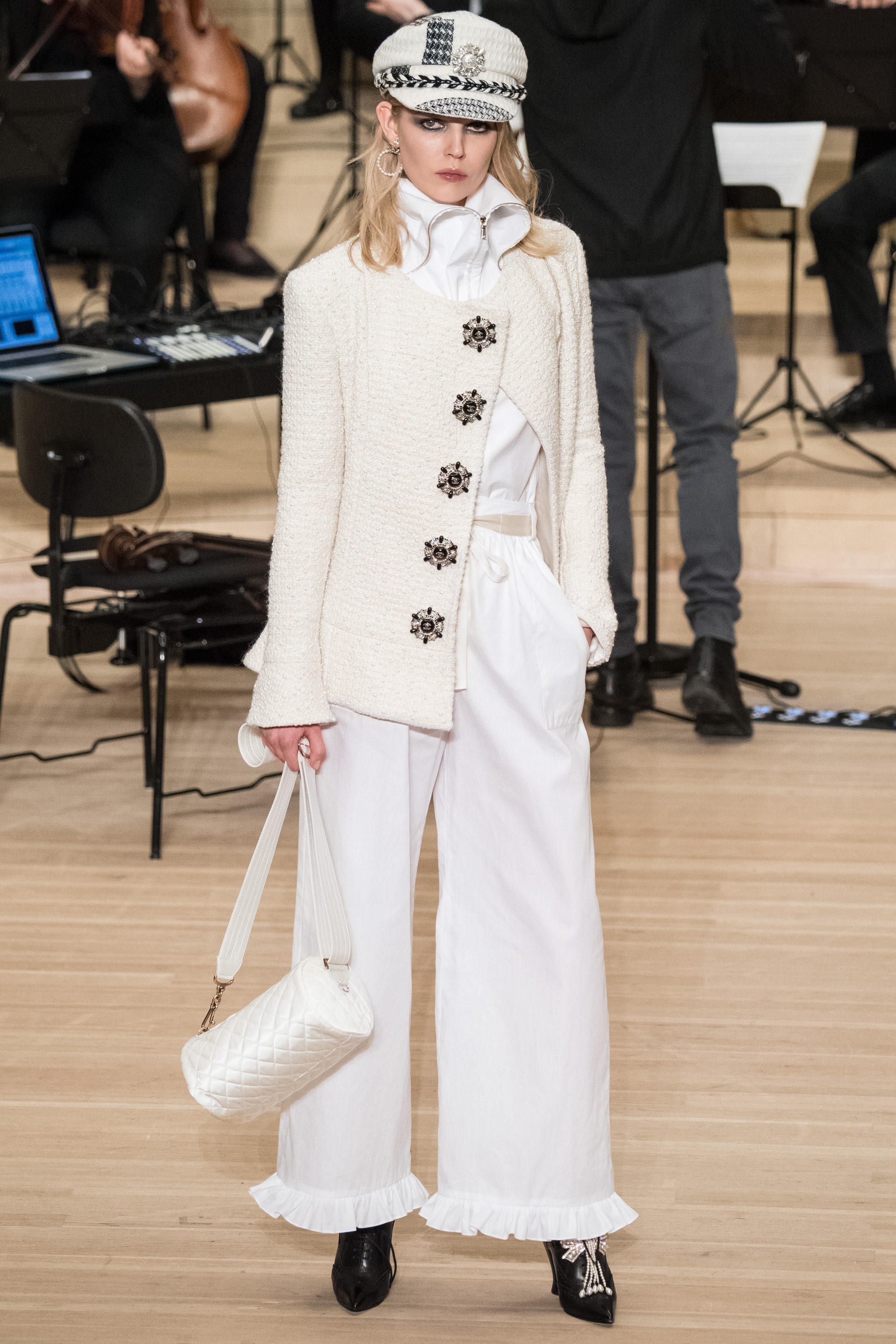 Hamburg jewel pearl embellished tweed jacket run 2.JPEG