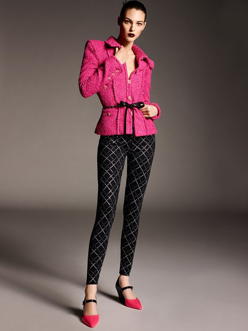 20C fuchsia tweed jacket ad cel2.JPG