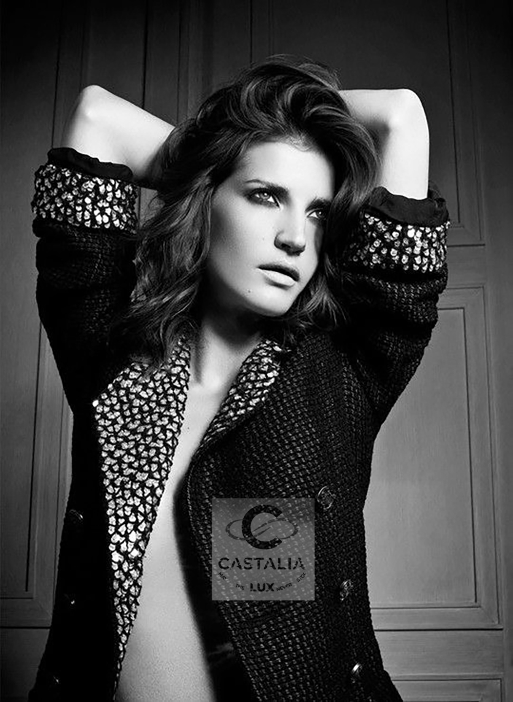 Shanghai black sequin tweed jacket cel122 copy.jpg