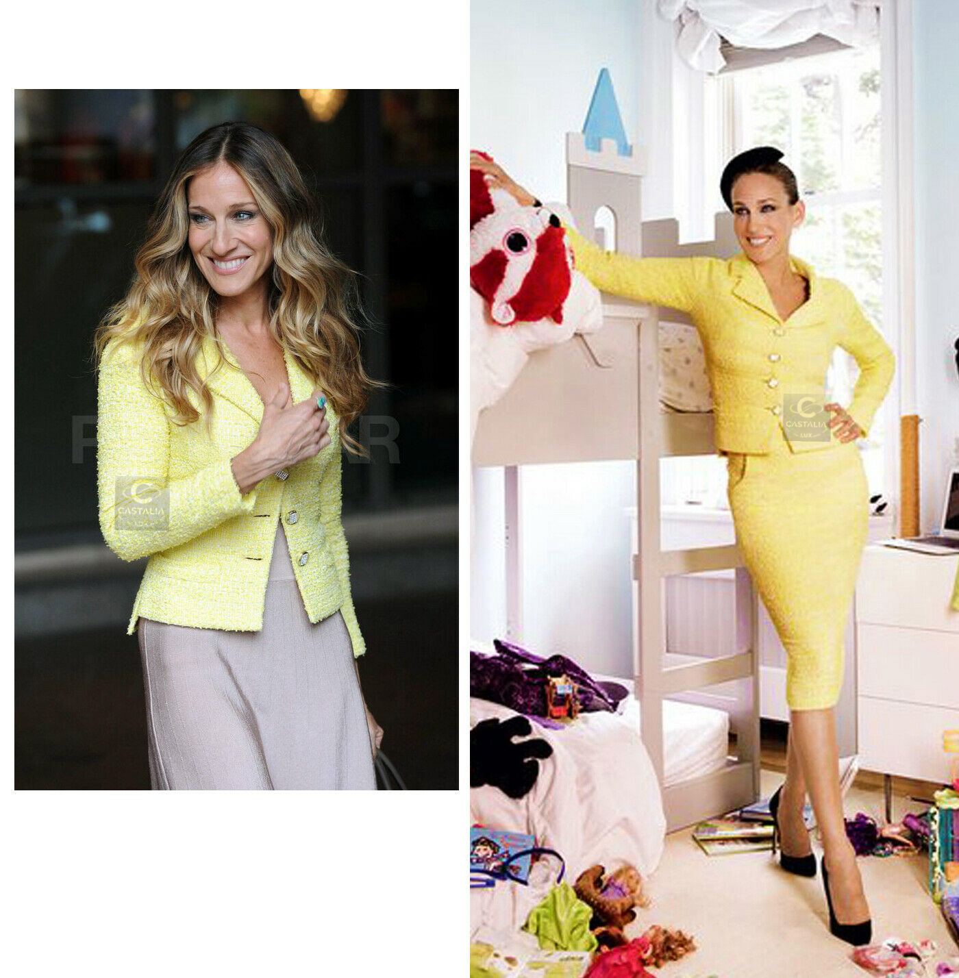 12C yellow belted tweed dress cel parker copy.jpg