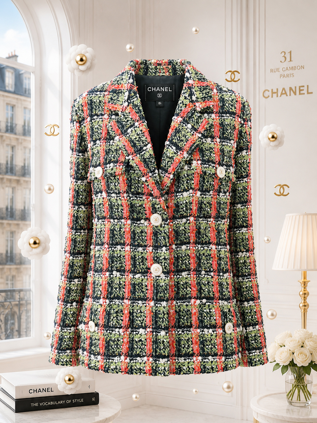 20C peach green tweed jacket crop01112.jpg