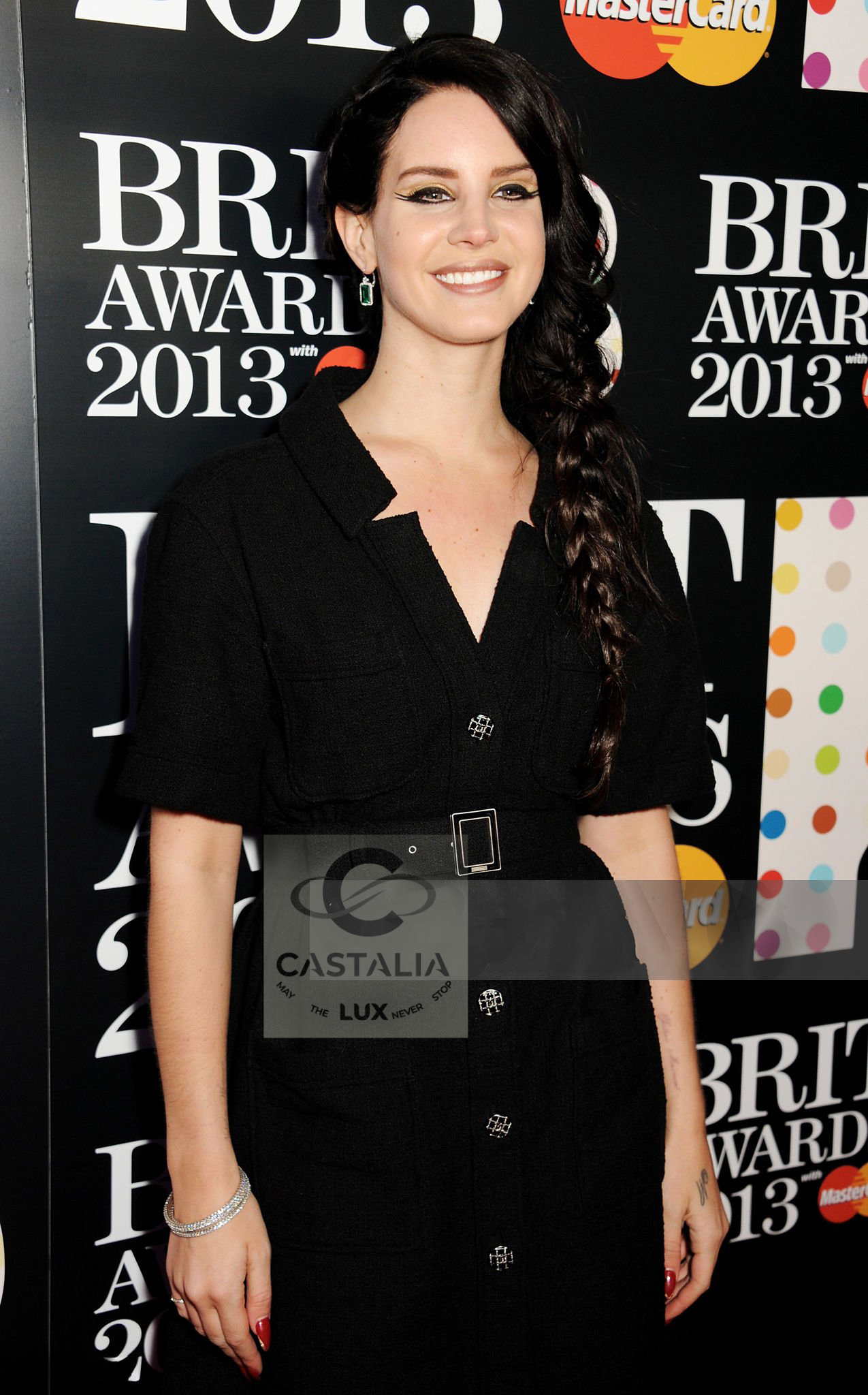 14P black belted tweed dress cel2 copy.JPG