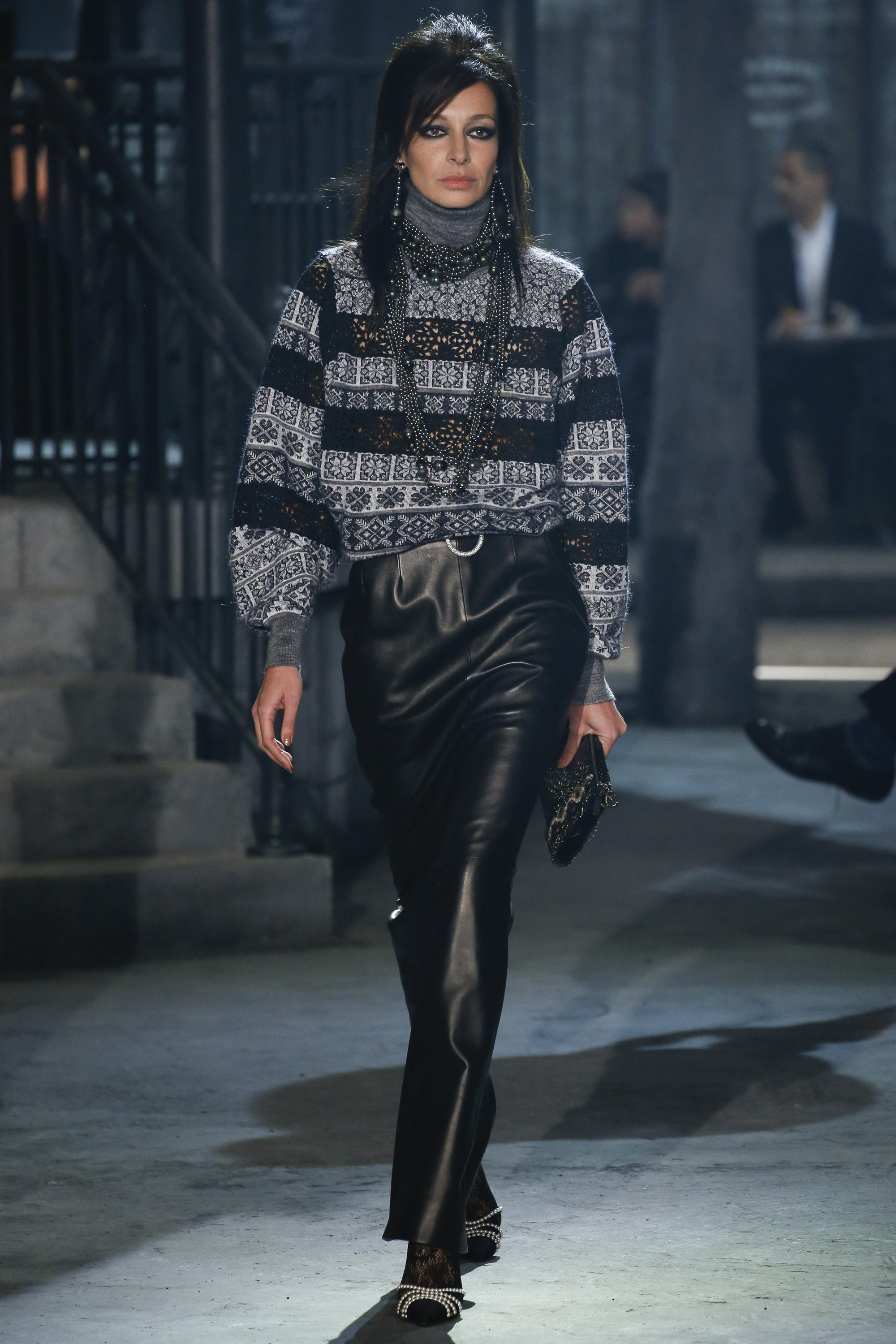 Rome turtle black lace jumper run copy.jpg