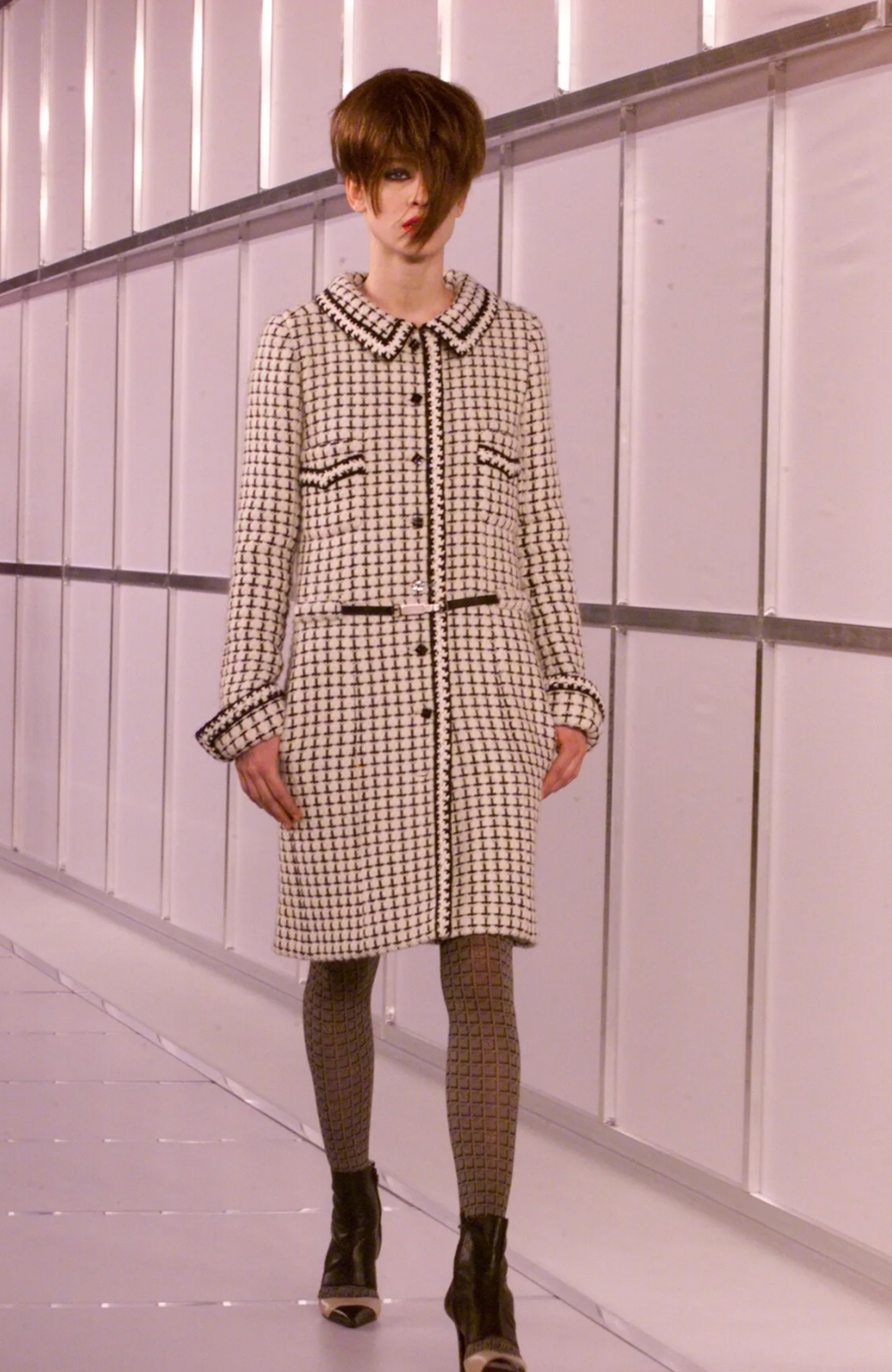 00A fuchsia navy belted tweed coat run.JPG