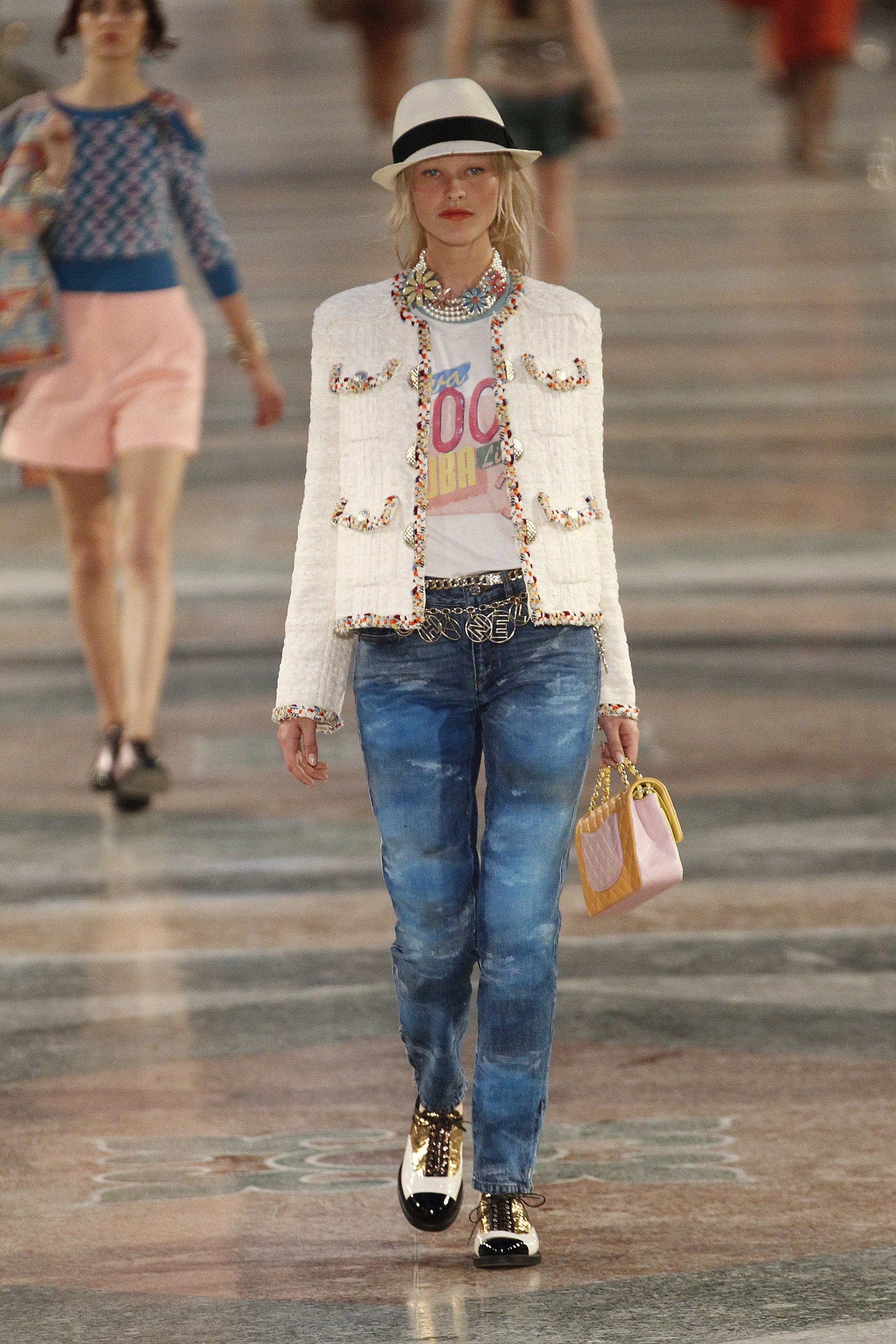 chanel Cuba blue green jeans run2.jpeg