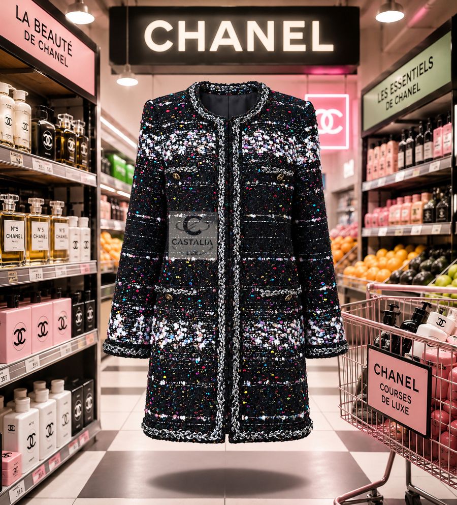Supermarket black confetti tweed coat crop0111 copy.jpg