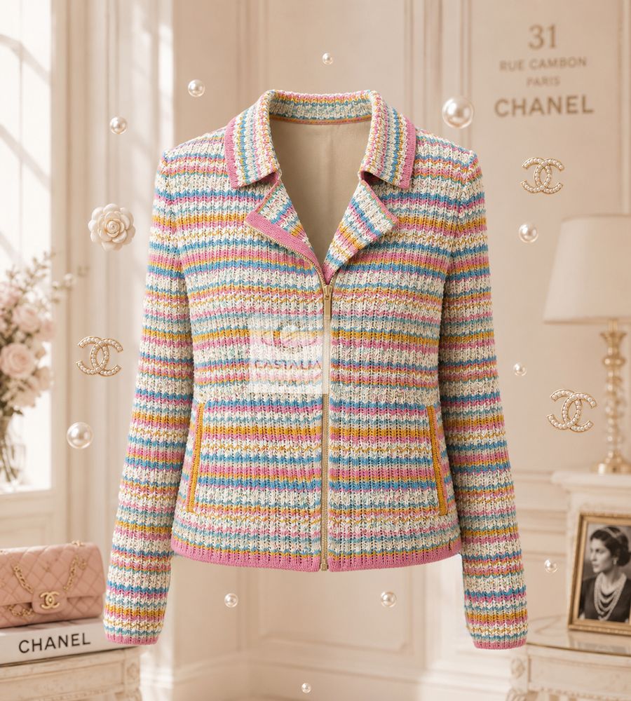 Cuba striped biker cardigan crop011 copy.jpg