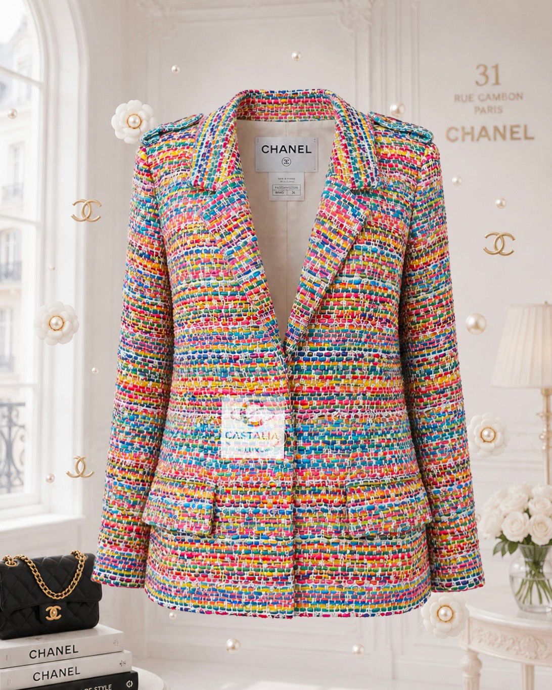 CHANEL Paris / Seoul Vibrant Lesage Tweed Jacket — Seoul, Cruise 2016