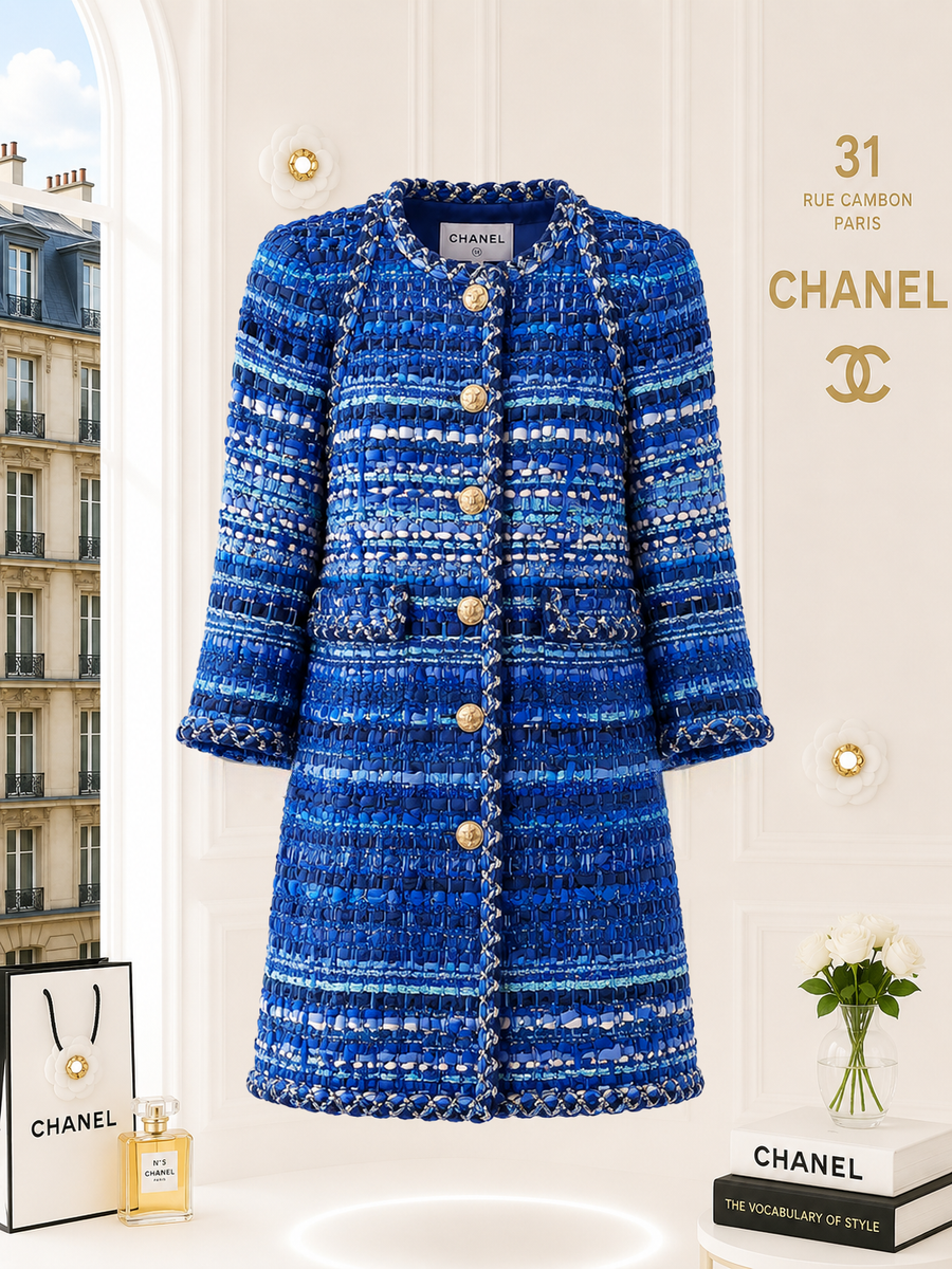 Greece blue ribbon tweed coat crop1022.PNG