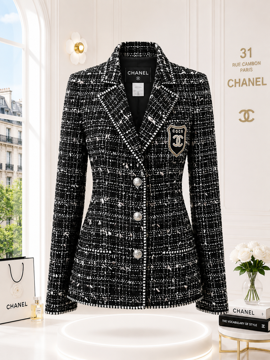 05C bw black logo patch tweed jacket crop011.PNG