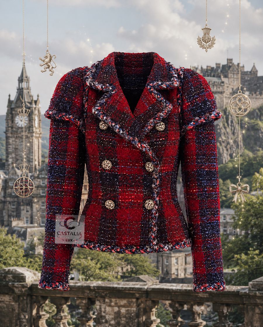 Edinburgh red baroque tweed jacket crop copy.jpg
